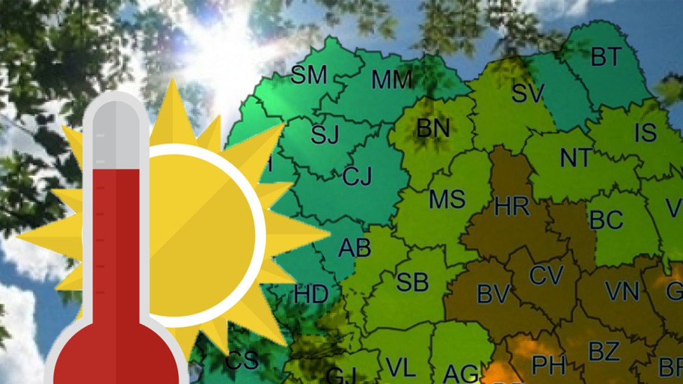 România atinsă de o masă de aer tropical la mijlocul lunii ianuarie. Temperaturile o iau razna zilele urmatoare