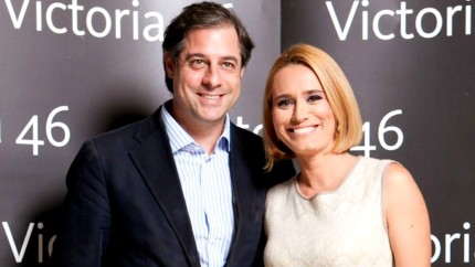 Andreea Esca și Alexandre Eram apariție UNICĂ la petrecerea aniversară a vedetei Pro TV. IMAGINI VIDEO de senzație