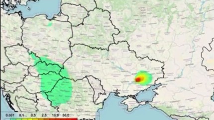 Unde ar ajunge norul radioactiv de la centrala nucleară Zaporojie. Harta care îngrijorează România