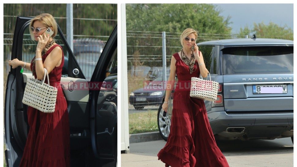 Diana Șucu și-a asumat până și culorile clubului Rapid echipa de fotbal patronată de soțul ei Dan Șucu | IMAGINI PAPARAZZI