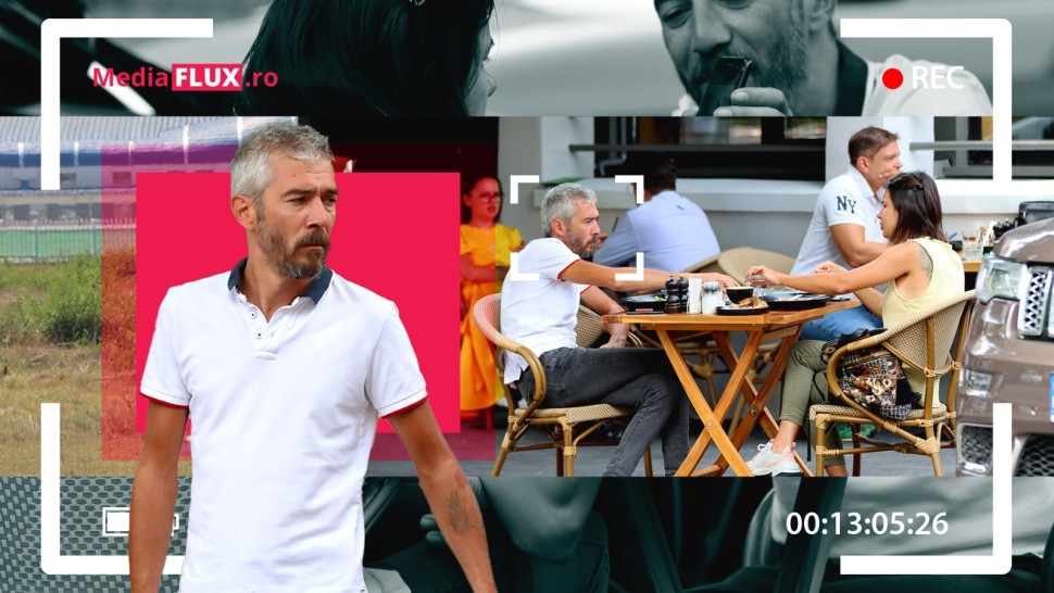 Vlad Corbeanu actorul ediție limitată care s-a înconjurat de iubită și de merțanul old school la o cafea pe centru | VIDEO PAPARAZZI