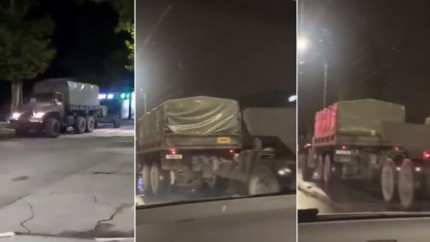 Îngrijorare în Republica Moldova. Convoaie militare circulă noaptea pe străzile din Chișinău și Cahul