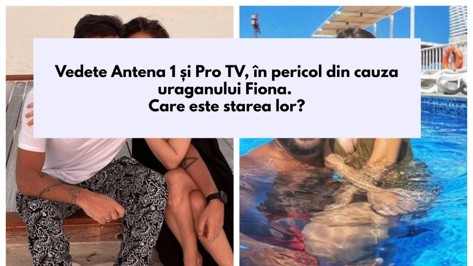 Vedete Antena 1 și Pro TV în pericol din cauza uraganului Fiona. Care este starea lor
