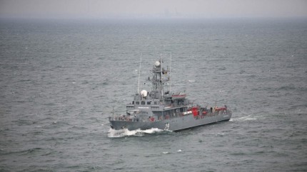 Alertă la Marea Neagră. O mină de război a fost descoperită plutind în derivă. Marinarii militari au intervenit