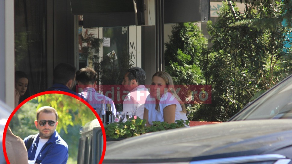 Mihai Morar față în față cu frumoasa lui soție Gabriela la o masă în Dorobanți. FOTOGRAFII rare | IMAGINI PAPARAZZI