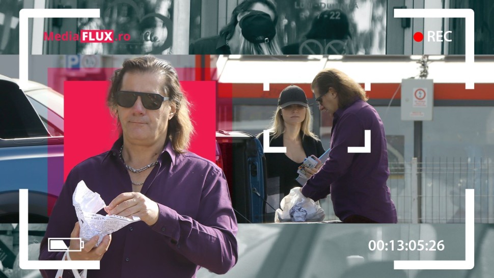 PAPARAZZI EXCLUSIV | Parizer cu dragoste. Marian Ionescu a scos-o pe Octavia Geamănu la un prânz romantic pe portbagaj