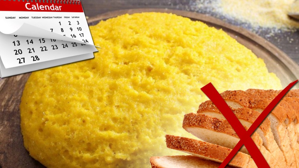 Mămăliga și pâinea alimentele de bază de la orice masă. Care este mai sănătoasă