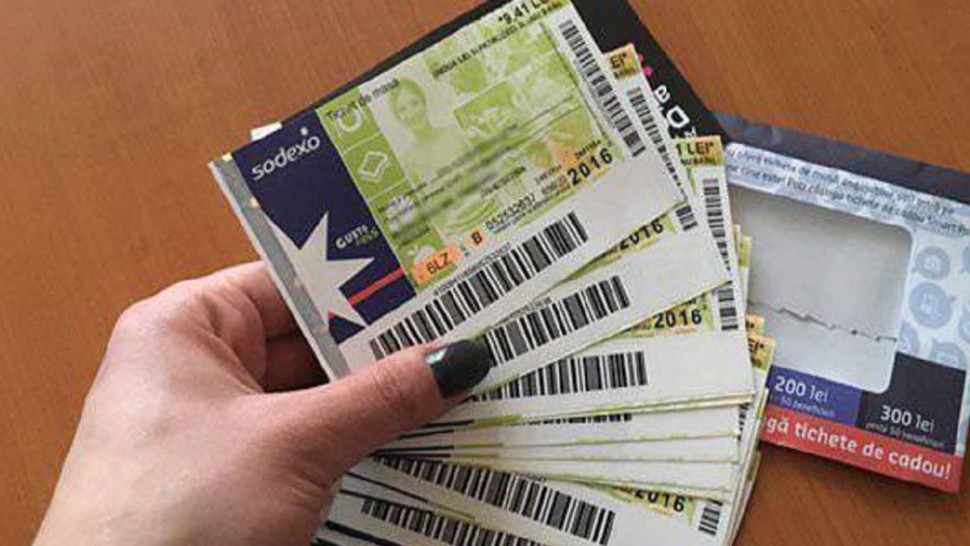 Mai multe tichete de masă pentru unii angajați. În ce instituții lucrează