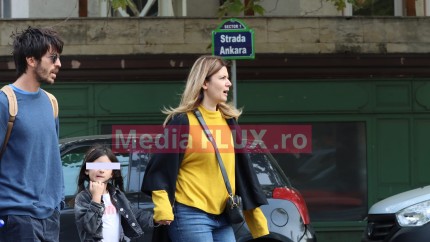Amalia Enache IMAGINI RARE cu fiica și tatăl copilului ei | FOTO PAPARAZZI