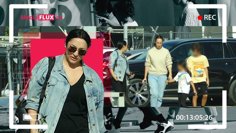 Andra și-a luat o zi liberă și este mămică full time. Unde-și duce copii | VIDEO PAPARAZZI