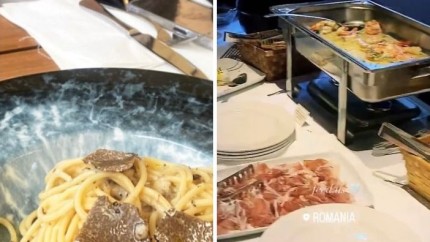 VIDEO. Meniul de la masa miliardarilor Oaspeții s-au delectat cu preparate ...italienești gătite de bucătari români