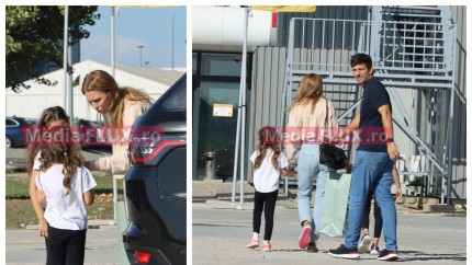 Cristina Șucu împreună cu soțul Vlad Alexandru și cele două fiice invitați la un party de copii chiar în spațiul de joacă deținut de ei | IMAGINI PAPARAZZI