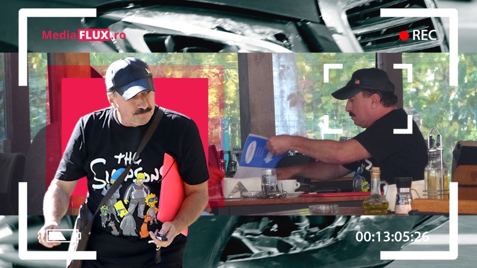 PAPARAZZI Romică Țociu e pe vechi. După un accident s-a dus cu păgubitul la cârciumă | FOTO  VIDEO