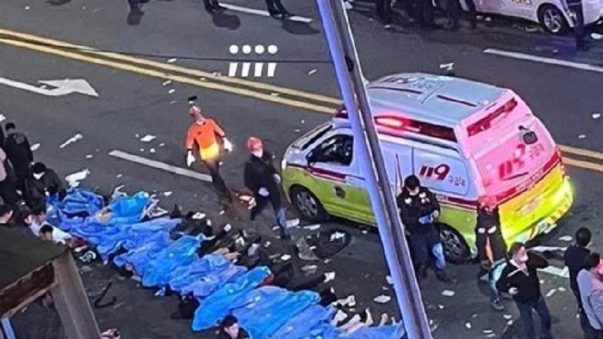 UPDATE | DOLIU NAŢIONAL în Coreea de Sud de Halloween. 151 de oameni au murit în urma unei busculade stradale în Seul. 2.900 de persoane date dispărute UPDATE