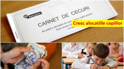 Cresc alocațiile pentru copii din România de la 1 ianuarie 2023. A fost anunțat procentul exact SURSE