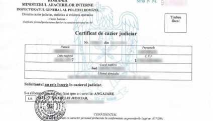 Gata cu cozile la secțiile de poliție Când se va putea elibera cazierul judiciar online pe ghișeul.ro
