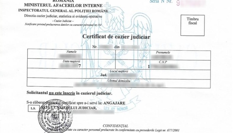 Gata cu cozile la secțiile de poliție Când se va putea elibera cazierul judiciar online pe ghișeul.ro