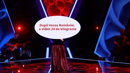 Vedeta Vocea României care a slăbit rapid 24 de kilograme. Cum a reușit