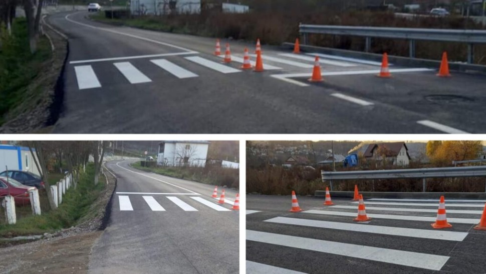 Dorel de la Suceava în acțiune Trecere de pietoni care începe în parapet și se termină în...șanț Sau invers... VIDEO