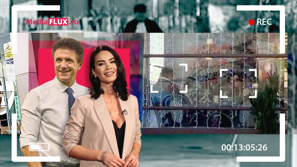 Gică Popescu și Geanina Ilieș s-au întâlnit la răsărit într-un restaurant retras din Corbeanca | VIDEO PAPARAZZI
