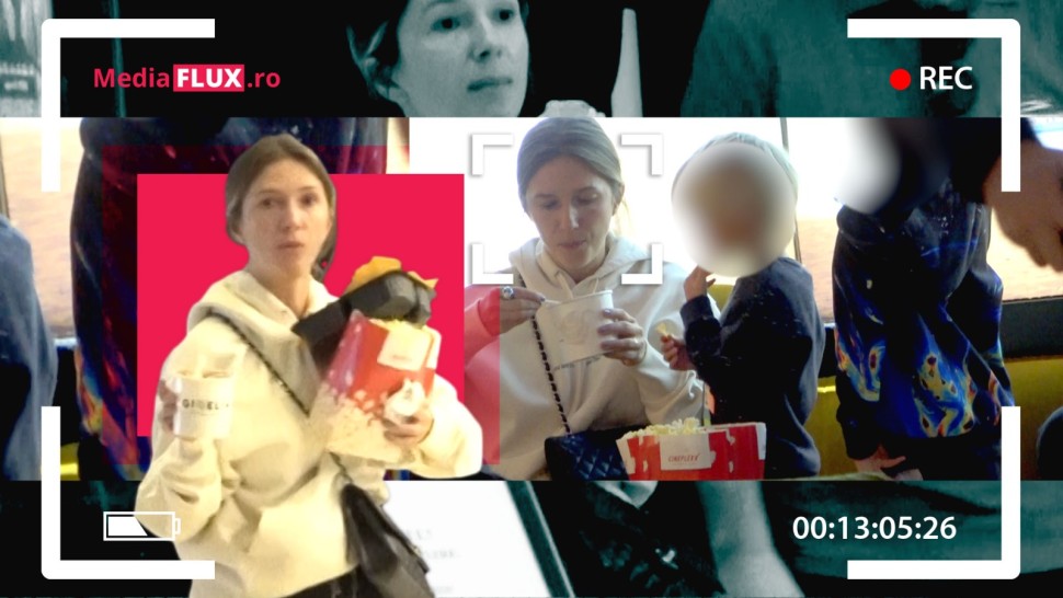 Adela Popescu și-a scos flăcăii la film și pofta de mâncare la fast-food | VIDEO PAPARAZZI