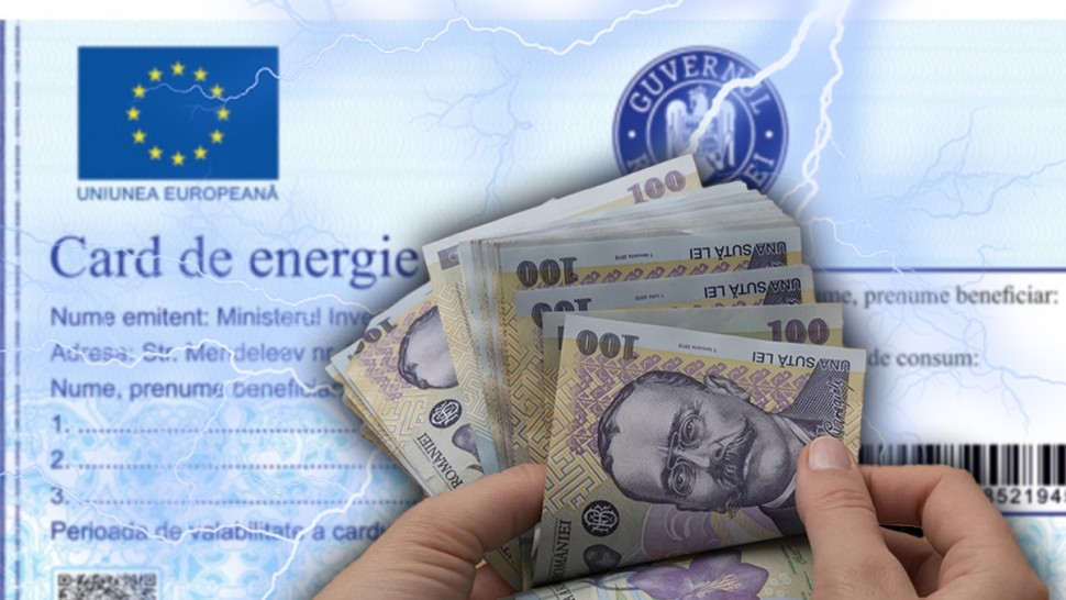Se pierd banii de pe cardul de energie Termenul limită pentru voucherele de sute de lei se apropie. Cum se retrag banii cash