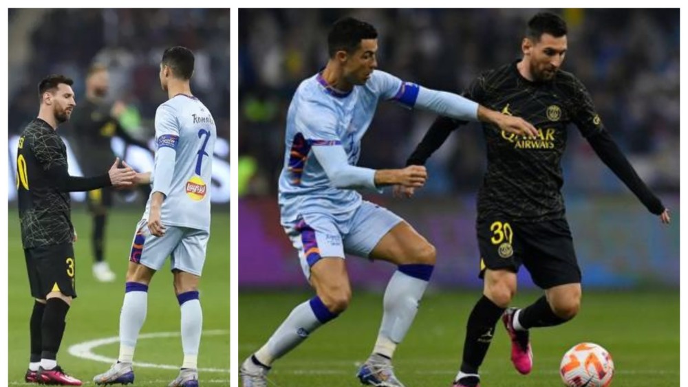 Messi vs. Ronaldo amical de gală. Cum a fost reîntâlnirea celor două legende ale fotbalului | VIDEO