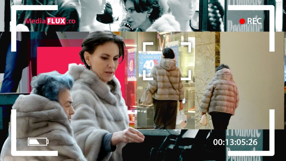 Ramona Bădescu încă fata lui mama. La shopping de lenjerie intimă de mână cu cea dintâi femeie | VIDEO PAPARAZZI