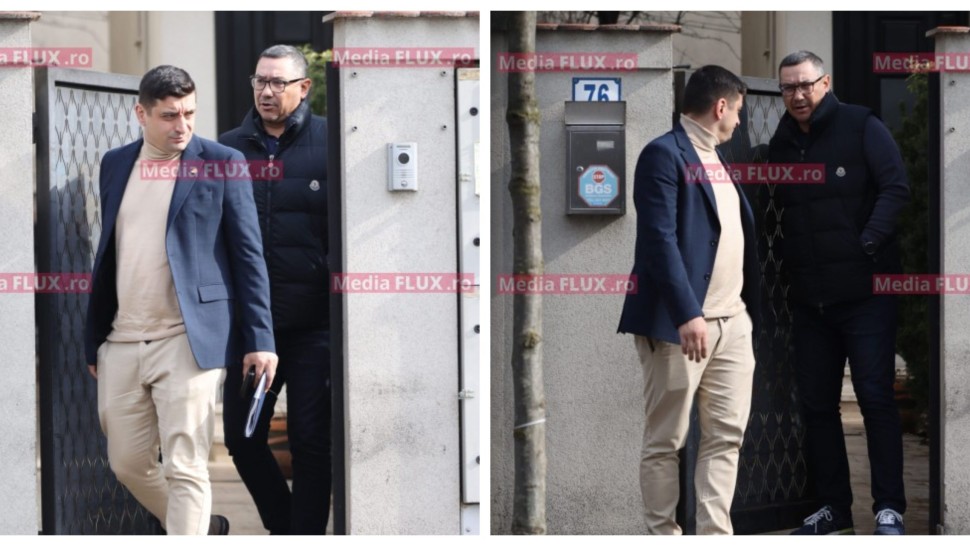 EXCLUSIV George Simion reacție după ce a fost fotografiat în compania lui Victor Ponta
