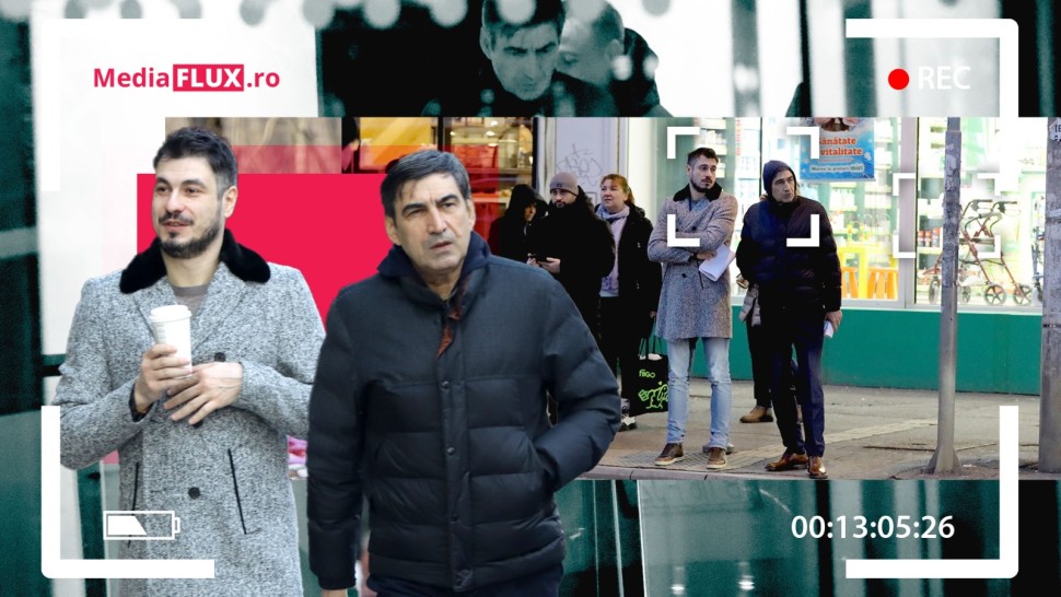 EXCLUSIV PAPARAZZI | Ce mai învârt Victor și Alexandru Pițurcă în plin scandal cu DNA-ul. Tatăl și fiul la cafele drumuri prin oraș acte și discuții FOTO  VIDEO