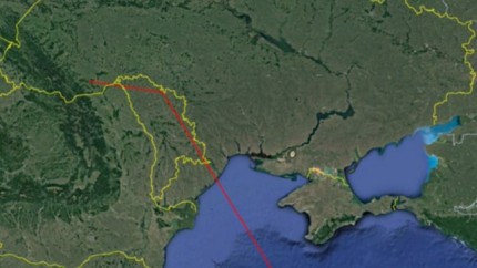 O rachetă rusească a trecut la 35 km de graniţa României. De ce nu au doborât-o piloţii