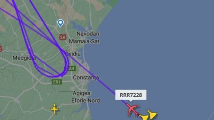 Cel mai urmărit avion din lume a fost deasupra României. Pe unde a zburat aeronava care aparține Royal Air Force