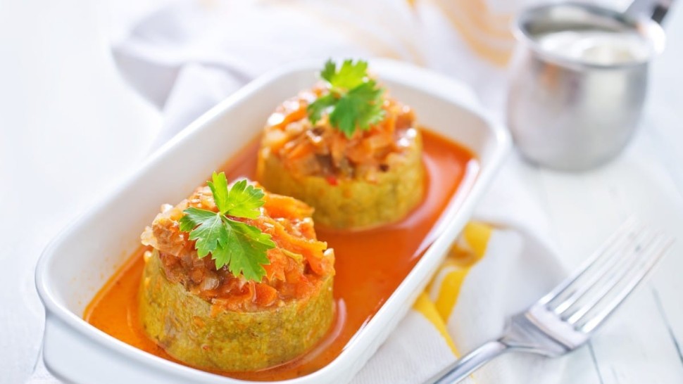 Rețetă dovlecei umpluți. Un delicios preparat de post