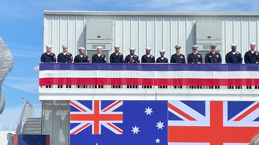 SUA Marea Britanie și Australia încep un program de submarine nucleare. Joe Biden Rishi Sunak şi Anthony Albanese au semnat acordul