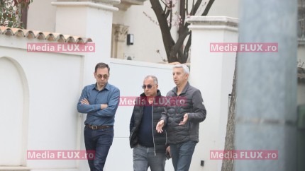Dan Diaconescu mai nonconformist ca oricând. Întâlnire de business la pas prin Primăverii | FOTO PAPARAZZI