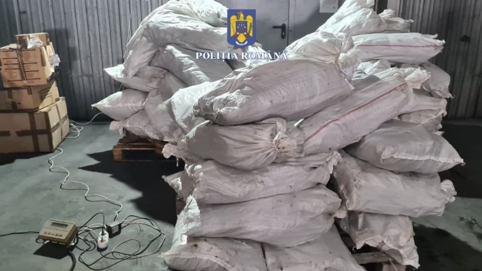 Poliția Română a capturat peste o tonă de droguri în 2022. Peste 40 de acţiuni operative au avut loc de la începutul anului