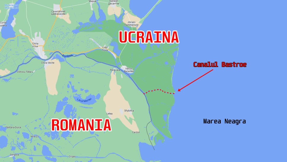 Ucraina nu permite României să intre pe canalul Bâstroe. Acord de ultimă oră