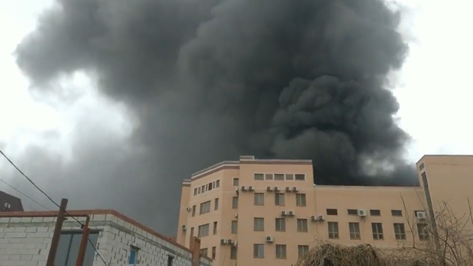 Incendiu major în Rusia aproape de granița cu Ucraina Sediul FSB din Rostov pe Don în flăcări | VIDEO