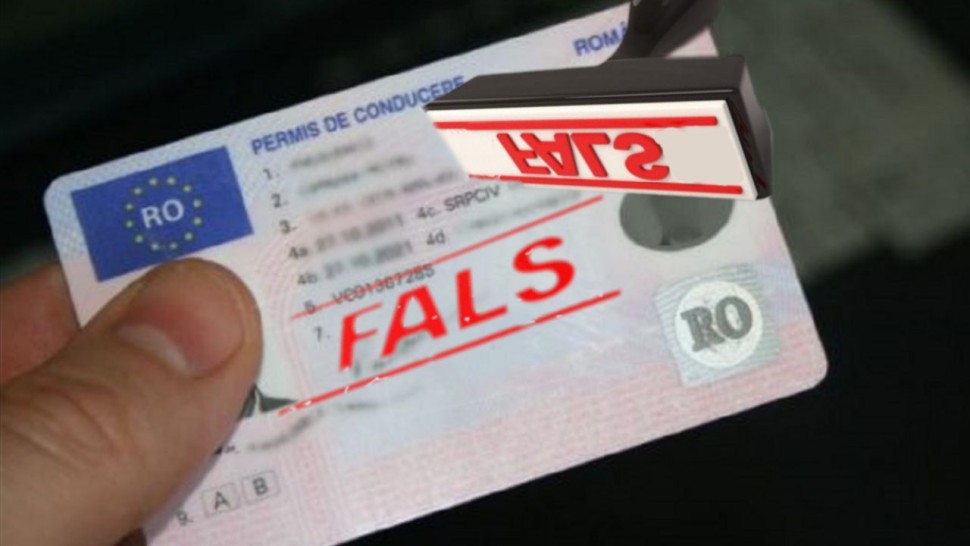 Cât a plătit un român pentru un permis de conducere fals. S-a ales cu dosar penal