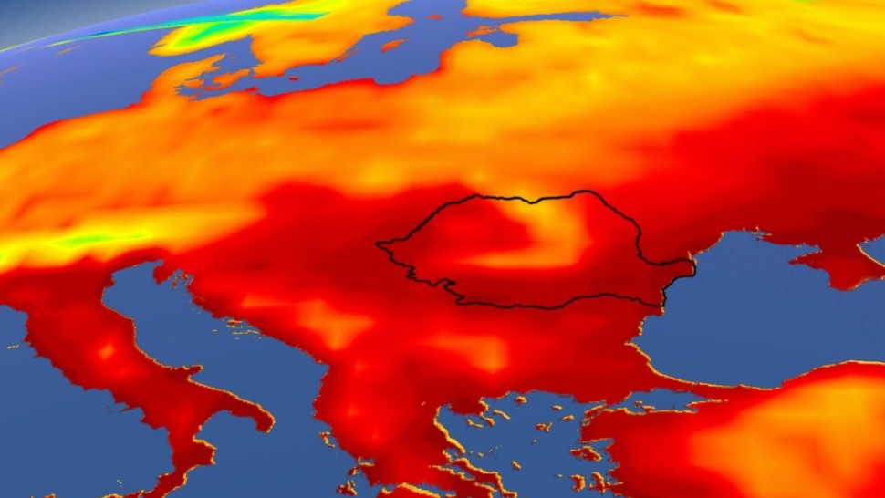 Un val de aer african cuprinde România Temperaturile cresc brusc până la 23 de grade apoi vremea se răcește