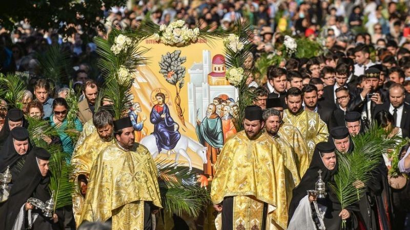 Procesiuni de Florii în București și în țară. Traficul va fi restricționat