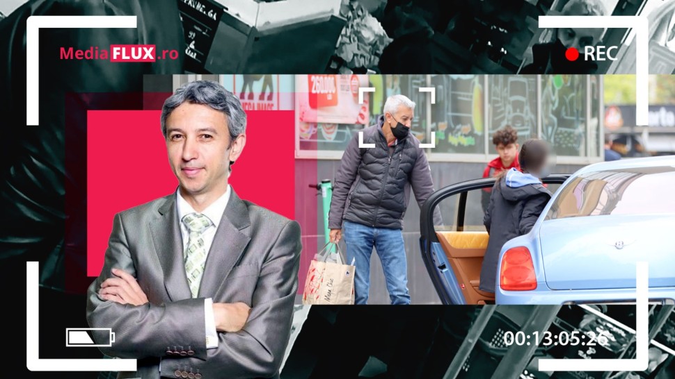 EXCLUSIV PAPARAZZI. Pozele spun altceva Dan Diaconescu fotografiat în trafic și în magazin. Cine îl însoțea FOTO  VIDEO