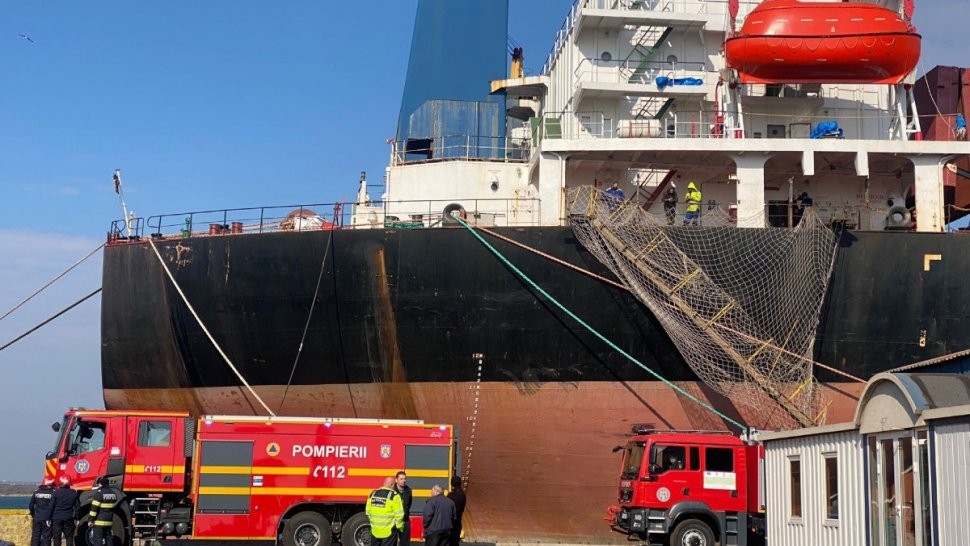 Explozie la Șantierul Naval Midia. Mai multe persoane au fost rănite