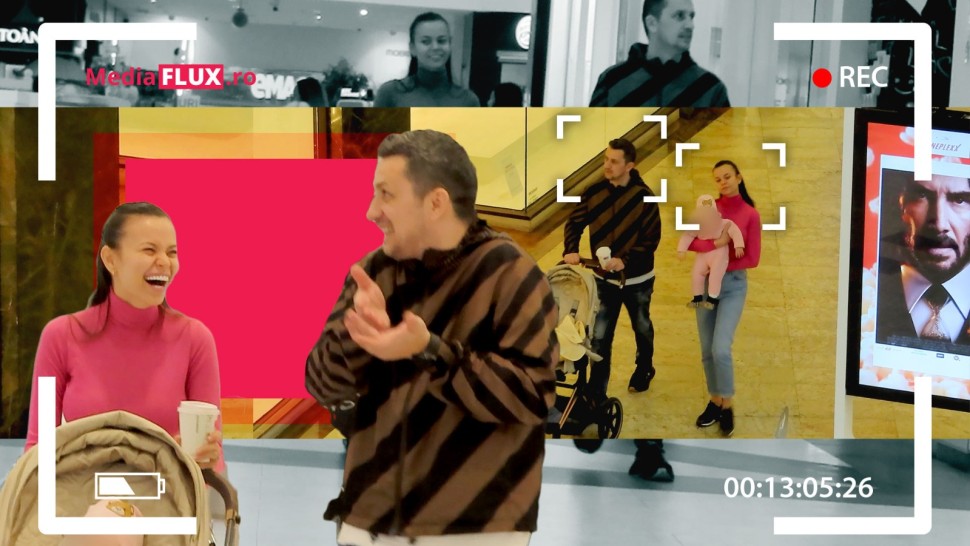 Denisa și Flick când sunt împreună râd și din nimic | VIDEO PAPARAZZI