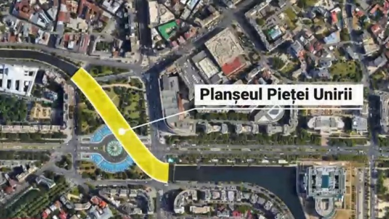 Risc major la planșeul care susține Piața Unirii se cere deblocarea de urgență a banilor. Cât costă mega-proiectul de infrastructură