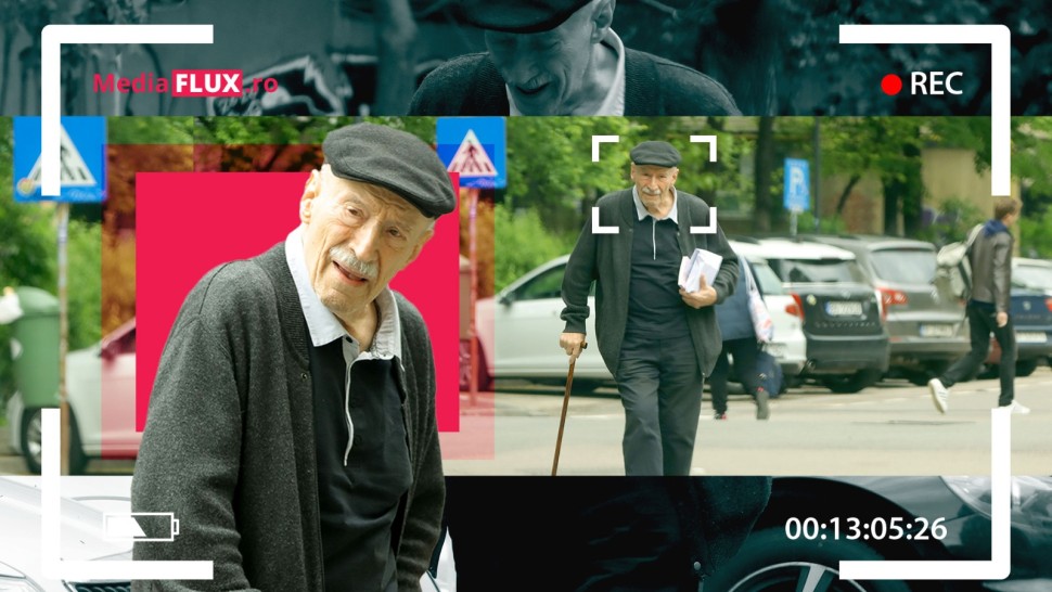 Victor Rebengiuc își poartă cu onoare bastonul pe străzile Bucureștiului | VIDEO PAPARAZZI
