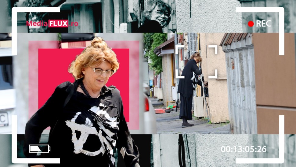 PAPARAZZI EXCLUSIV | Bătrânețea lovește și frumusețea. Cum se luptă Cezara Dafinescu diva scenei românești cu problemele vârstei a treia FOTO  VIDEO