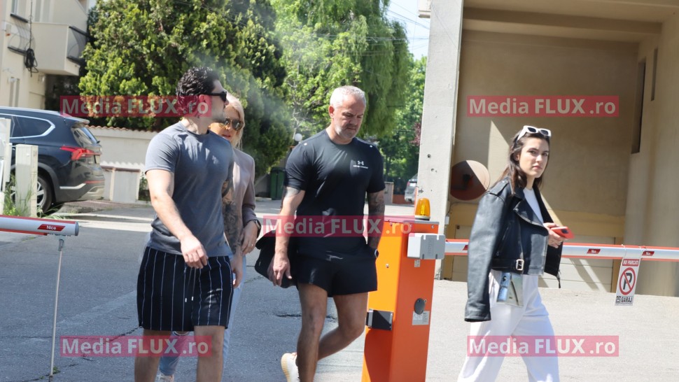 Alexia Eram perfect flancată de veșnicul iubit Mario Fresh și de socrii super cool | FOTO PAPARAZZI