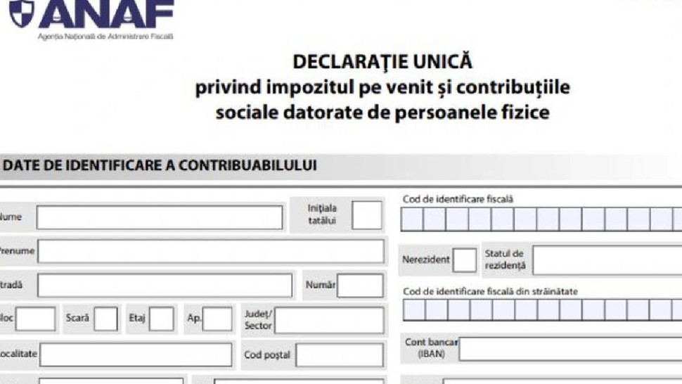 ANAF anunță Declarația Unică 2024. Peste 800.000 de români sunt obligați să raporteze veniturile la Fisc. Care e termenul limită