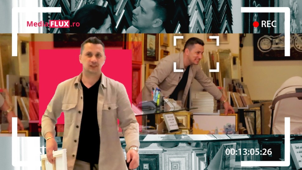 Flick plimbă tabloul doamna lui îi ține isonul | VIDEO PAPARAZZI